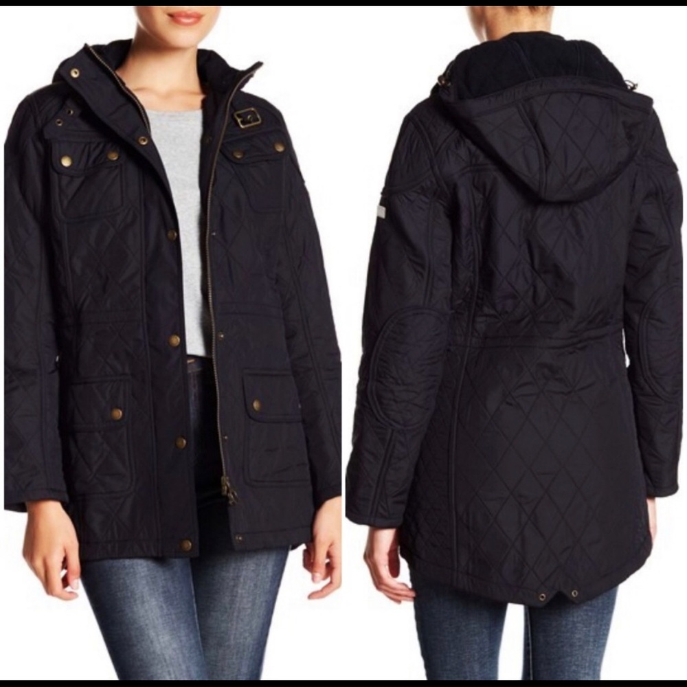 Barbour Black Arrow Anorak Parka